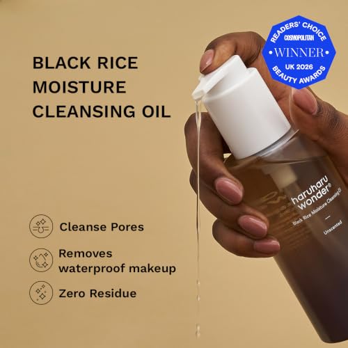 HARUHARU Wonder Black Rice Moisture Cleansing Oil 5.1 fl oz - Hydrating Makeup Remover