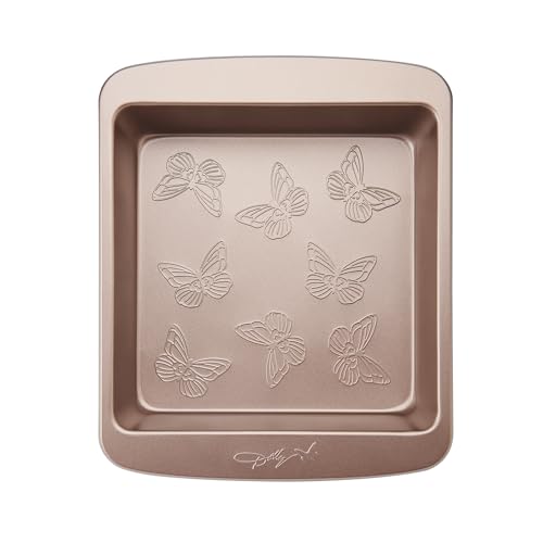 Dolly Parton Butterfly Square Cake Pan – Nonstick Carbon Steel 9x9
