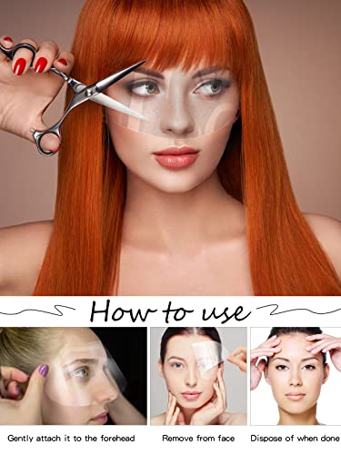 EBANKU 300 Pcs Shower & Eyebrow Shield Visors for Post-Care & Salon Use