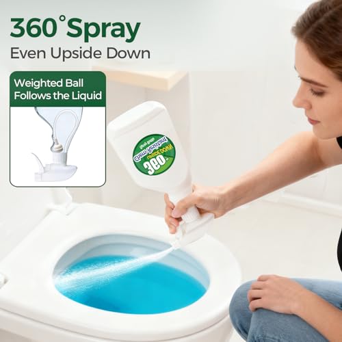 T4U 24 oz Spray Bottles, 3 Pack - Heavy Duty Cleaning & Gardening