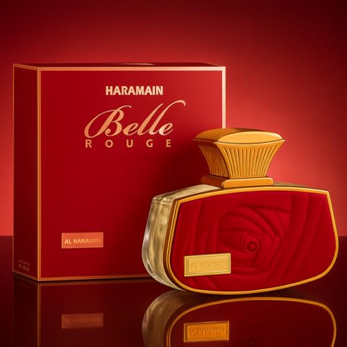 Al Haramain Belle Rouge Amber Floral Eau de Parfum Spray for Women 2.5oz