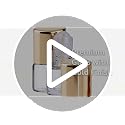 12 Pack Gold Glass Roll-On Bottles for Essential Oils - 1ml