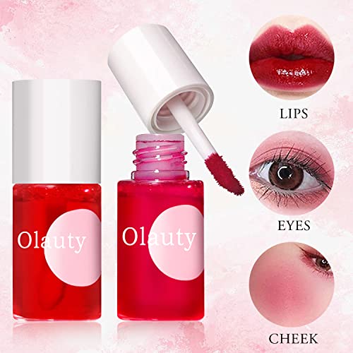 Korean Velvet Lip Tint Set - 4 Long Lasting Colors for Lips & Cheeks