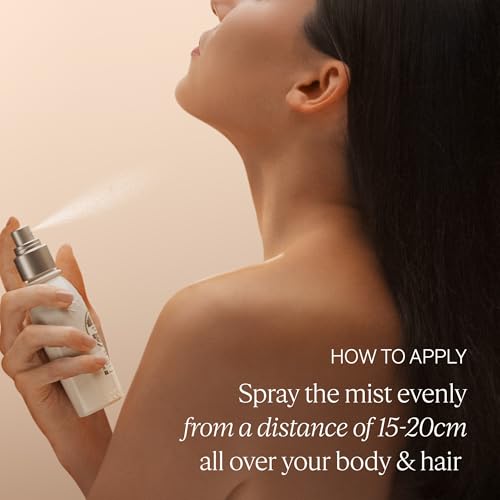 L'OCCITANE Almond Hair & Body Mist, Lightweight Fragrance Spray, Sweet Gourmand Vanilla Scent, Hydrating Glow Finish, Layering Perfume For Silky Skin