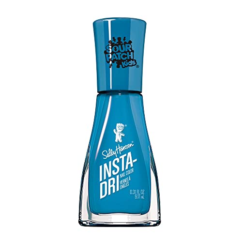 Sally Hansen Insta-Dri Nail Polish x SOUR PATCH KIDS Maliblue Twist 0.31 Fl Oz