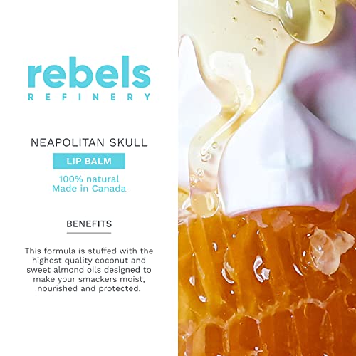 Rebels Refinery 3-Piece Neapolitan Skull Lip Balm Bundle - Purple