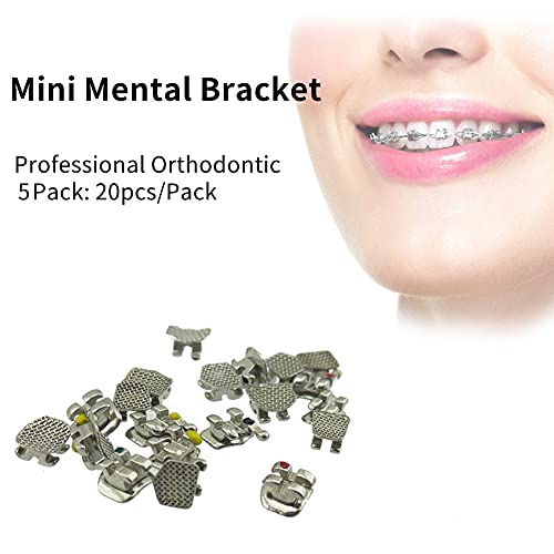 20PCS Dental Orthodontic Metal MINI Bracket Braces ROTH-022.3