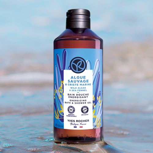 Yves Rocher Wild Algae Sauvage Sea Fennel Shower Gel - 13.5 Fl Oz