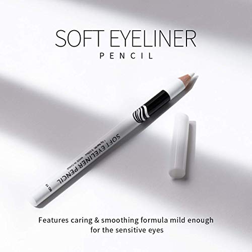 Fashionwu 48pcs White Eyeliner Pencils Set - Waterproof Eye Brightener