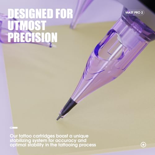 Mast Tattoo Pro2 1215RM Tattoo Needle Cartridges - Precision Ink Flow