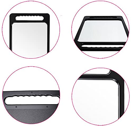 Nerien Large Handheld Barber Mirror – Professional Salon Mirror with Handle