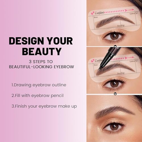 Waterproof Microblading Eyebrow Pen & Stamp Kit - Light Blond