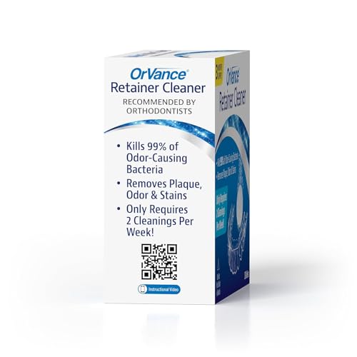 OrVance Retainer Cleaner Tablets - 6 Month Supply for Invisalign & Mouthguards