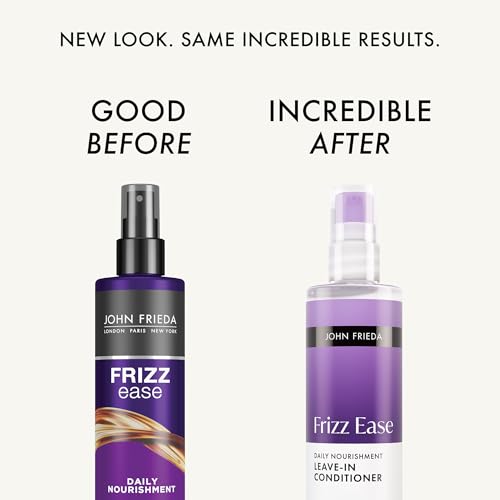 John Frieda Frizz Ease Leave-In Conditioner - New Packaging, 8 fl oz, 2 pk | Frizz Control & Detangling
