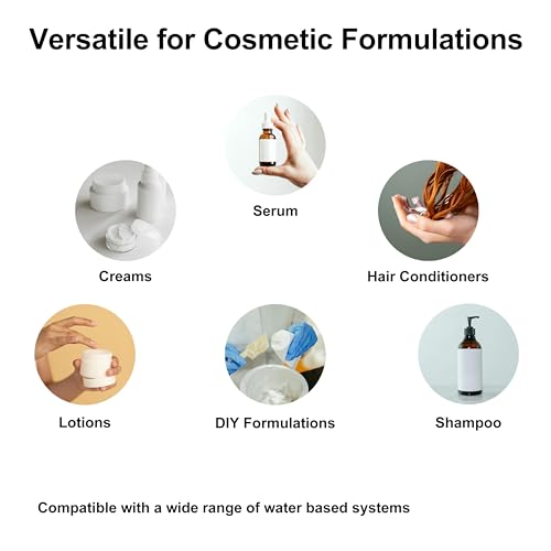 Hydrolyzed Silk Amino Acids Powder - Cosmetic Grade Moisturizing & Conditioning Ingredient for Skincare & Hair Care, 2.12 oz