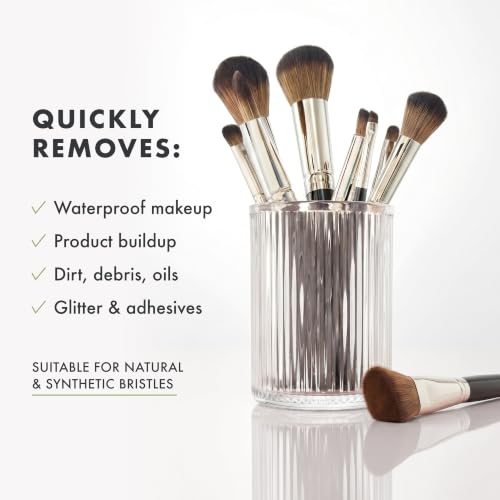 Cinema Secrets Vegan Makeup Brush Cleaner 6 oz – Brush & Sponge Shampoo, Cruelty-Free
