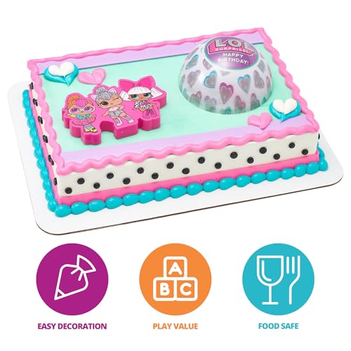 L.O.L. Surprise! Cake Decoration Set with Cookie Cutter & Sprinkles