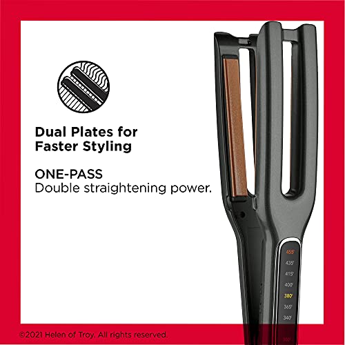Revlon Double Straight Copper Ceramic Dual Plate Hair Straightener