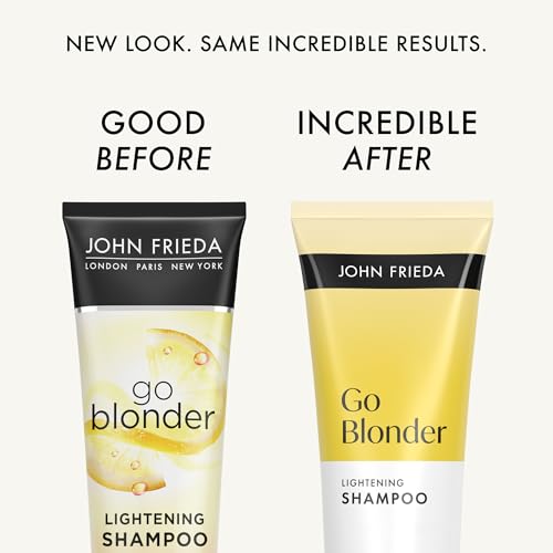 John Frieda Go Blonder Lightening Shampoo for Blonde Hair, 8.3 oz