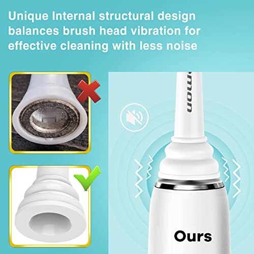 Aoremon Replacement Toothbrush Heads for Philips Sonicare, 8-Pack
