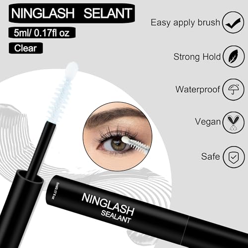 NINGLASH 3-in-1 Cluster Lash Bond, Seal, and Remover Kit - Waterproof