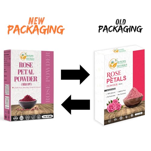 100% Pure Rose Petal Powder - Natural Skin Care & Culinary Use, 2 oz