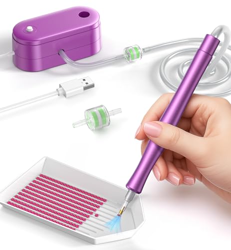 WOLIOS Electric Diamond Painting Pen - Vacuum Art Tool for Easy Crafting