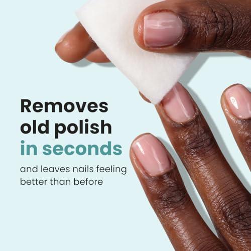LONDONTOWN Strengthening Nail Polish Remover Pads - Non-Acetone
