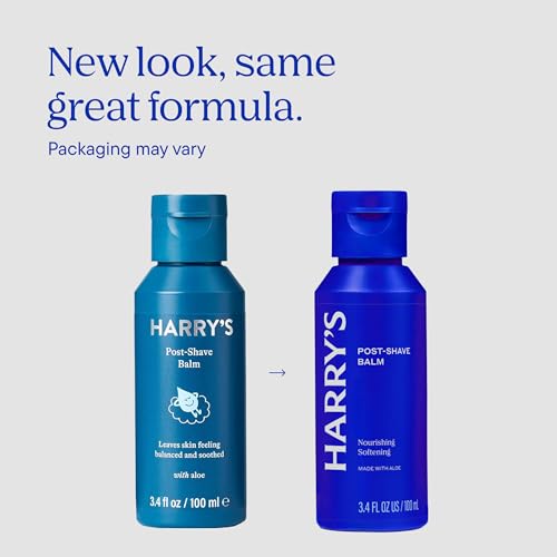 Harry's Post-Shave Balm for Men with Aloe - 3.4 Fl Oz (2 Pack)