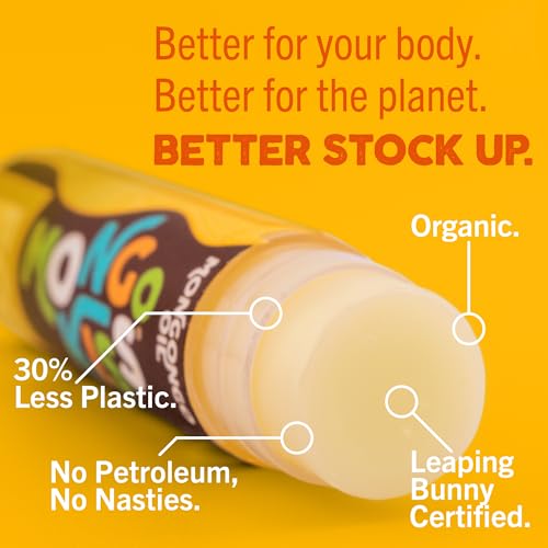 Eco Lips Mongo Kiss Organic Lip Balm Gift Set – 8-Pack