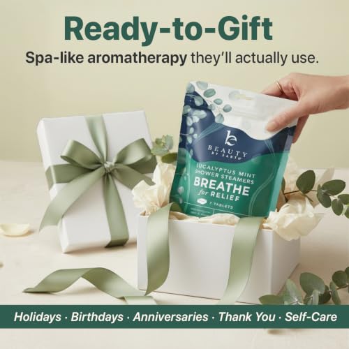 Eucalyptus Mint Shower Steamers - Aromatherapy, 7 Count, Made in USA