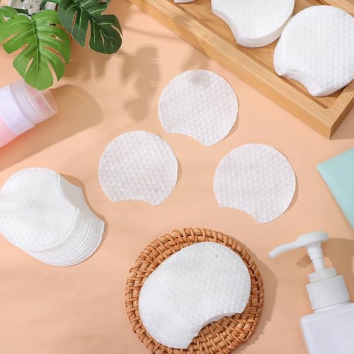Beavorty 600pcs Makeup Remover Pads - Deep Cleansing Facial Wipes for Skin