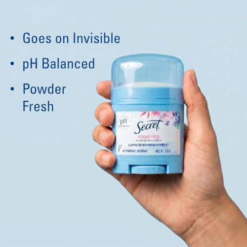 Secret Antiperspirant Deodorant for Women, 0.5 oz (Pack of 24) - 24hr Odor Protection