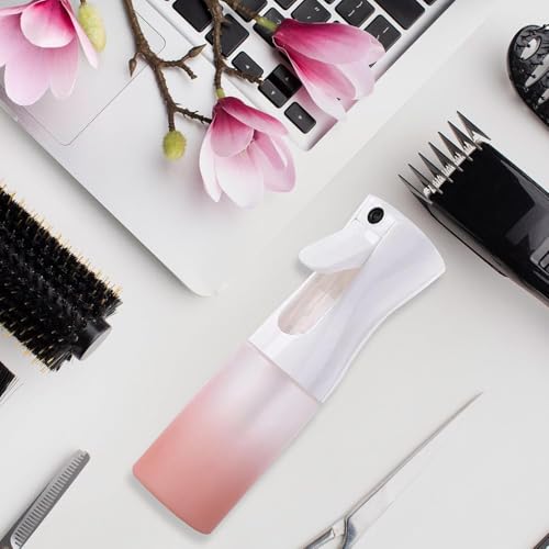 VIGOR PATH 150ml Continuous Mist Spray Bottle for Hair, Plants & Home