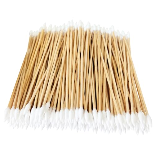 Gun Cleaning Swabs - Dual-Tip Cotton Swabs with Bamboo Handles