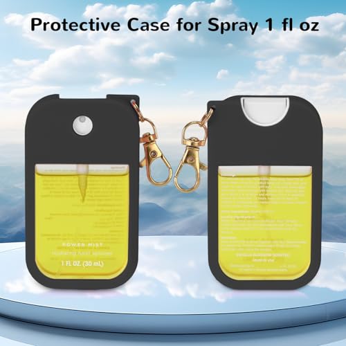 Silicone Hand Sanitizer Spray Case for Touchland Power Mist 1 oz