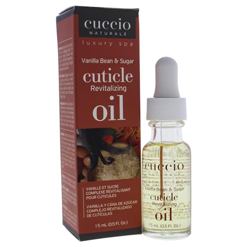 Cuccio Naturale Revitalizing Cuticle Oil - Hydrating & Repairing, 0.5 Oz