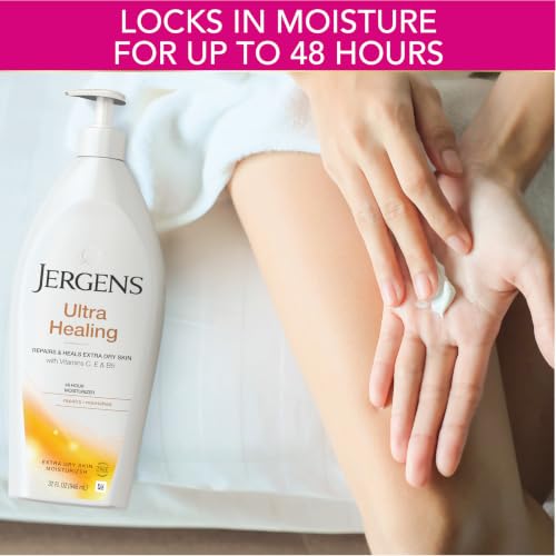 Jergens Ultra Healing Lotion for Extra Dry Skin, 32oz