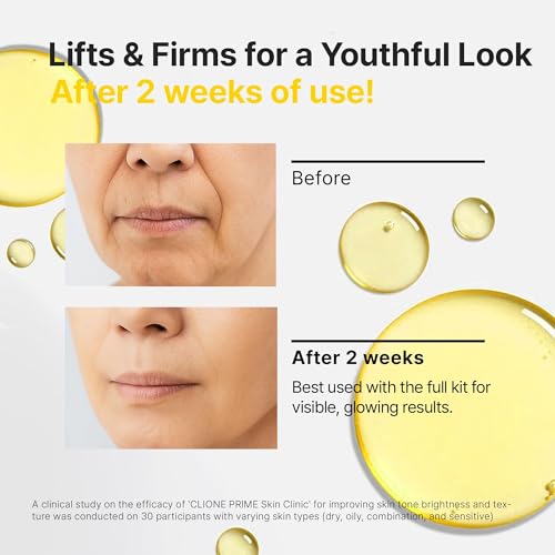 Korean Face Lift Serum Mask with Hyaluronic Acid & Peptides - Anti-Aging Skin Care