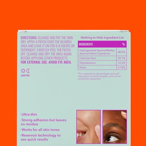 Good Molecules Pimple Patches - Ultra-Thin Hydrocolloid, 100 Pack