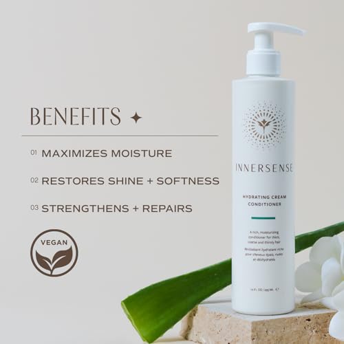 INNERSENSE Hydrating Cream Conditioner 2oz (Pack of 2) - Silicone-Free