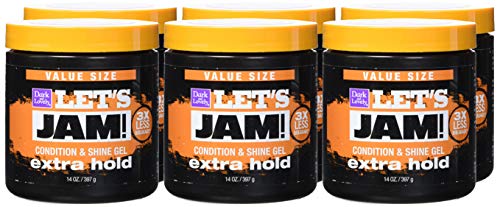 SoftSheen Carson Let's Jam Extra Hold Shining Gel 14oz (Pack of 6)