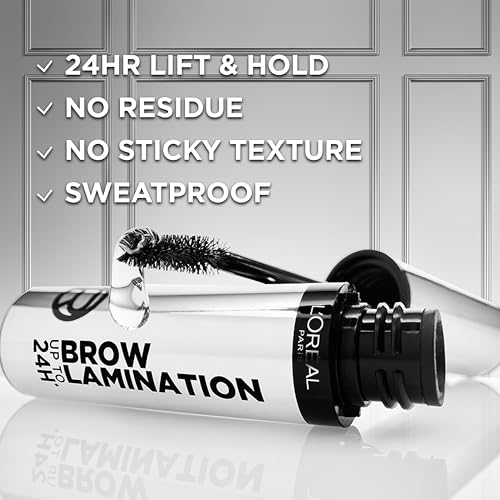 L'Oreal Paris Infallible Brow Lamination Gel - 24HR Hold, Water-Resistant