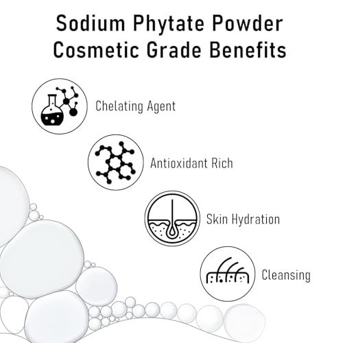 MAYKER Sodium Phytate Powder - Cosmetic Grade Chelating Agent for DIY Skincare