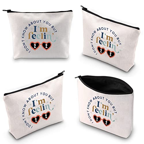 I'm Feeling 22 Makeup Bag - Birthday Gift for Singer Fans