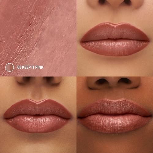 Sacheu DoubleDown & Lip STAY-N Bundle | High Pigment, Buildable, Long-Lasting Glow - Includes p-INKED Lip Liner in Keep it Pink & Off Duty