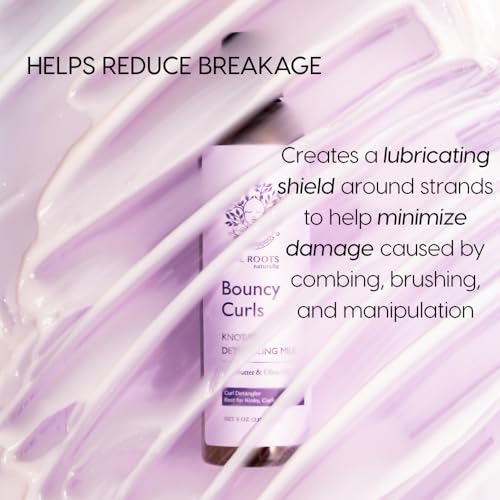 The Roots Naturelle Bouncy Curls Detangling Milk - 8 oz