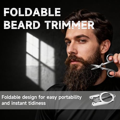 BFWood 5-Piece Beard Grooming Kit with Boar Bristle Brush and Wood Comb