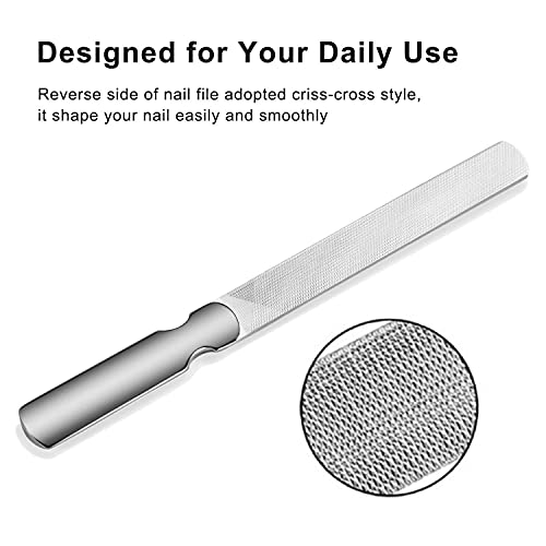 MR.GREEN Dual-Sided Glass Nail File for Smooth Results