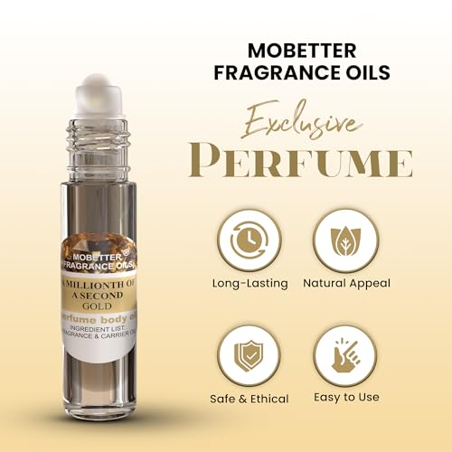 MOBETTER Women’s Perfume Oil - A Millionth of a Second Gold